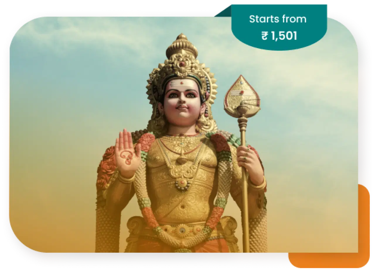 Lord Kartikeya Pooja - Book  consultation service at WellneXveda